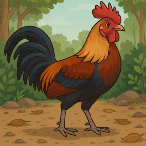 ฝันเห็นไก่ป่า