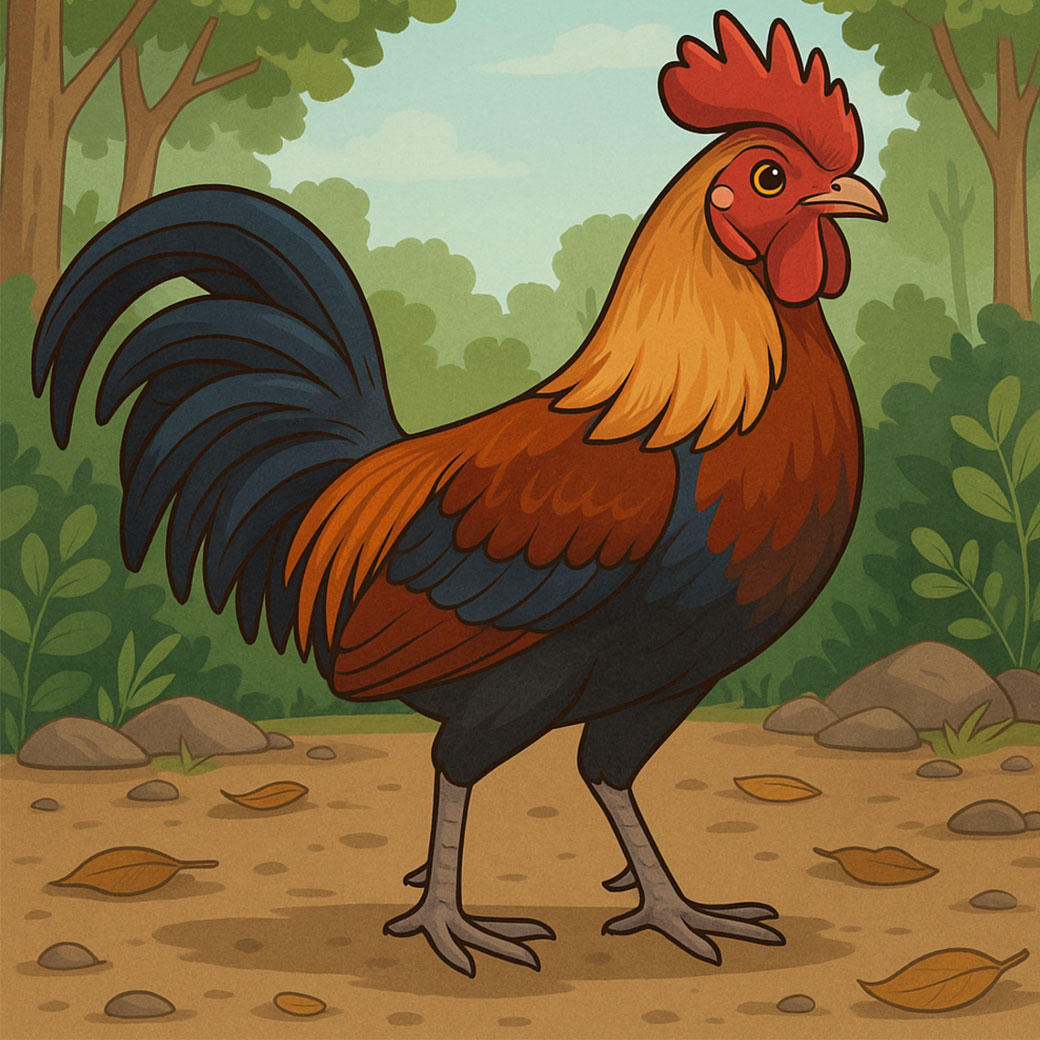 ฝันเห็นไก่ป่า