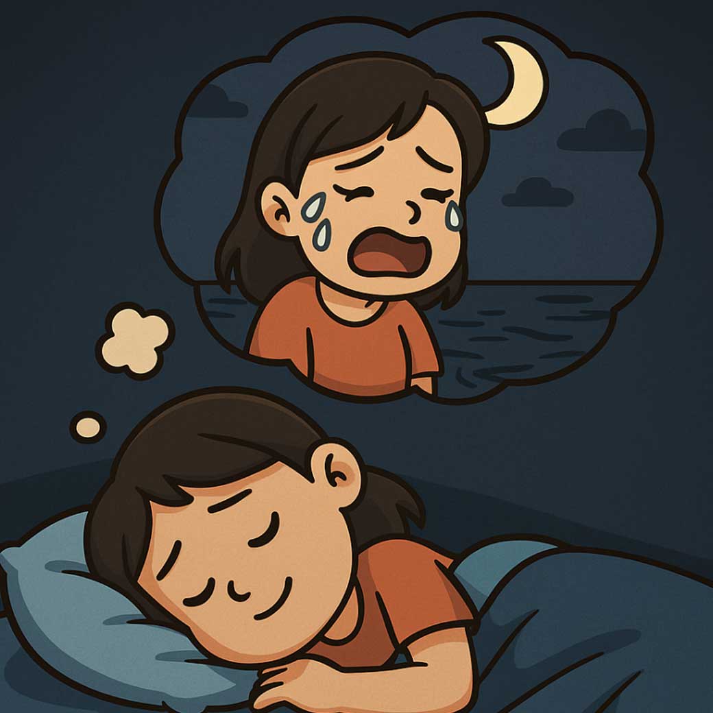 ฝันว่าร้องไห้