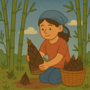 ฝันว่าเก็บหน่อไม้