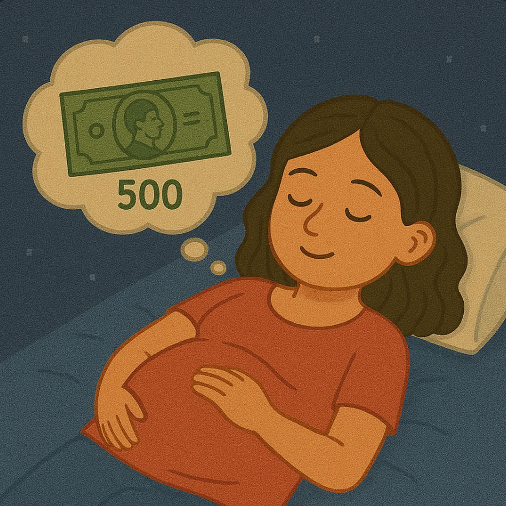 ฝันว่าได้เงิน 500