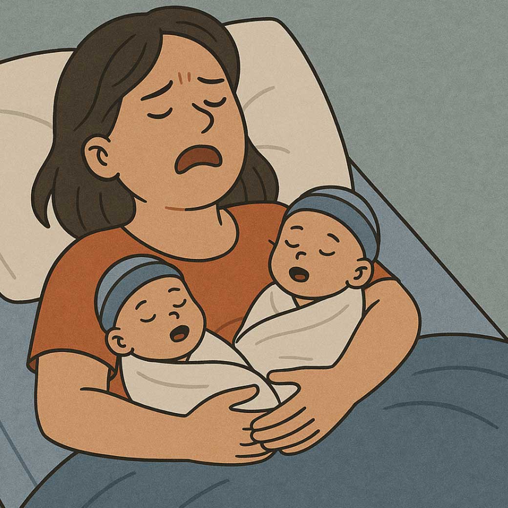 ฝันว่า คลอดลูกแฝด เลขเด็ด