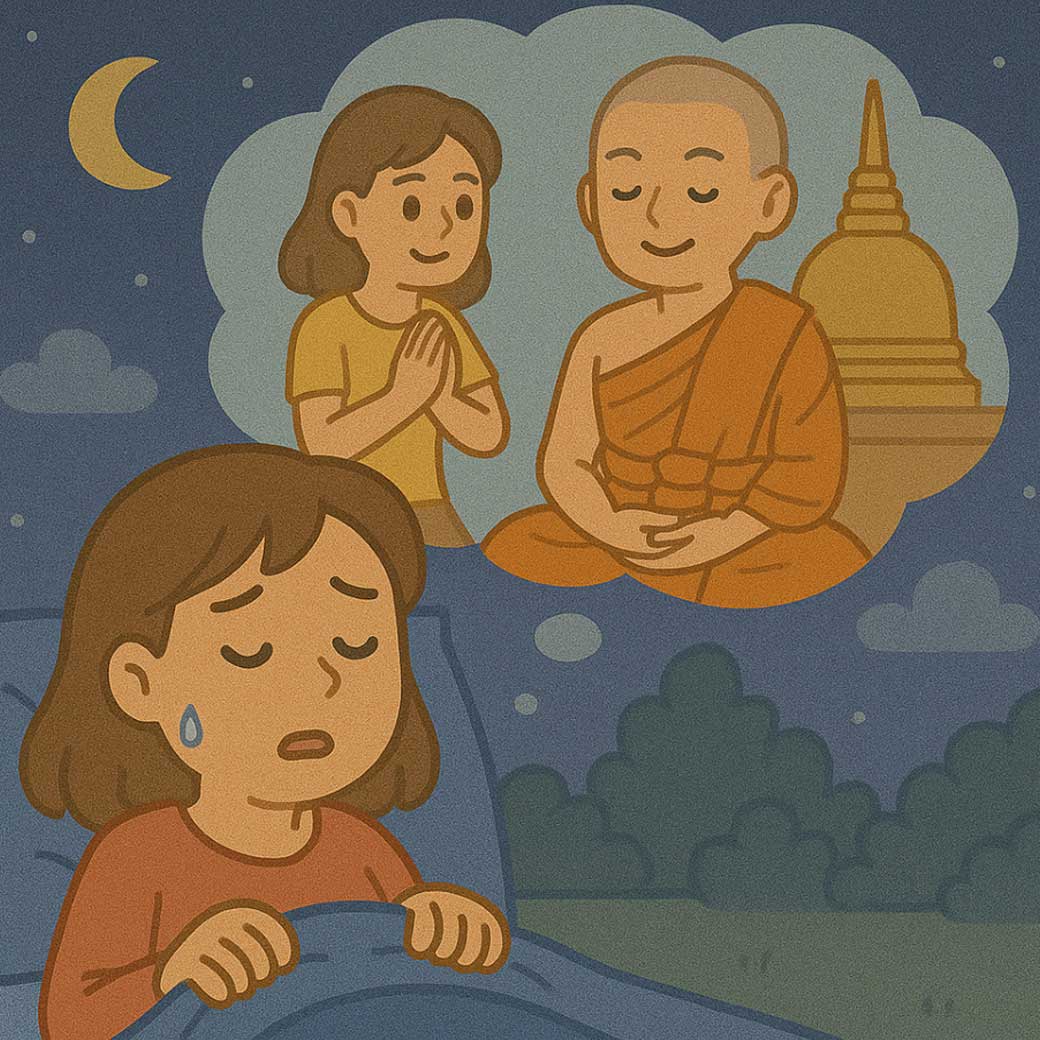 ฝันว่า บวชพระ