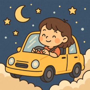ฝันว่า นั่งรถ