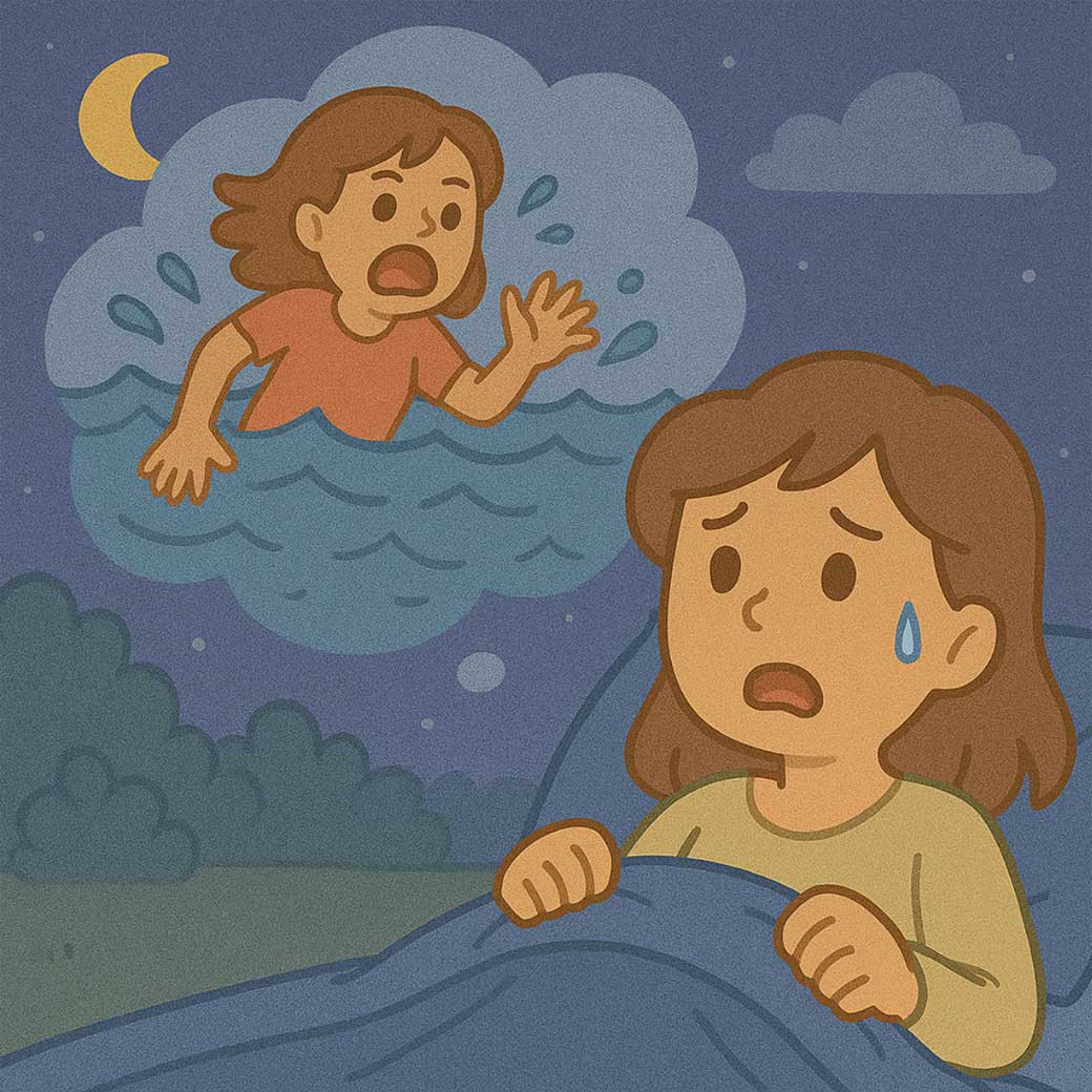 ฝันว่า ตกน้ำ