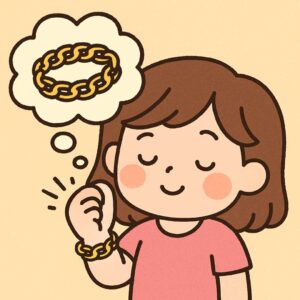 ฝันว่า ใส่สร้อยข้อมือทอง